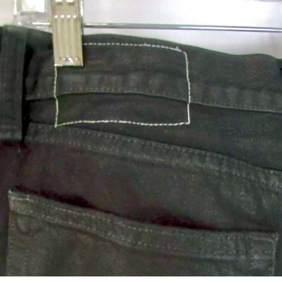 Rag & Bone Waxed Tailored Workwear Coated  Skinny Button Fly Straight Leg - Picture 4 of 8